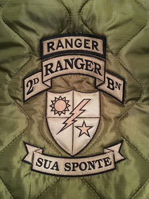 2d Ranger Battalion Poncho Liner -- Woobie!