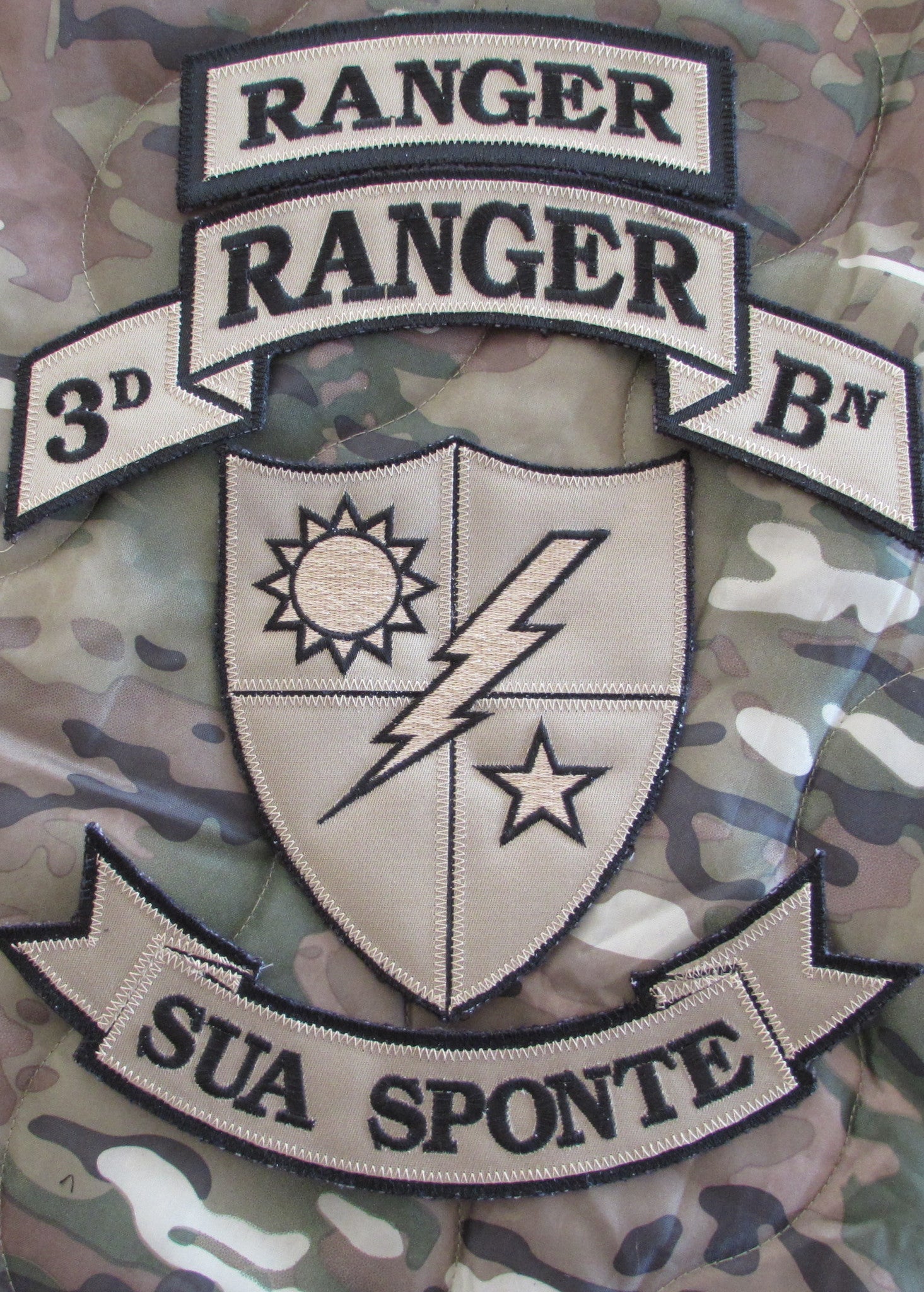 3d Ranger Battalion Poncho Liner -- Woobie!