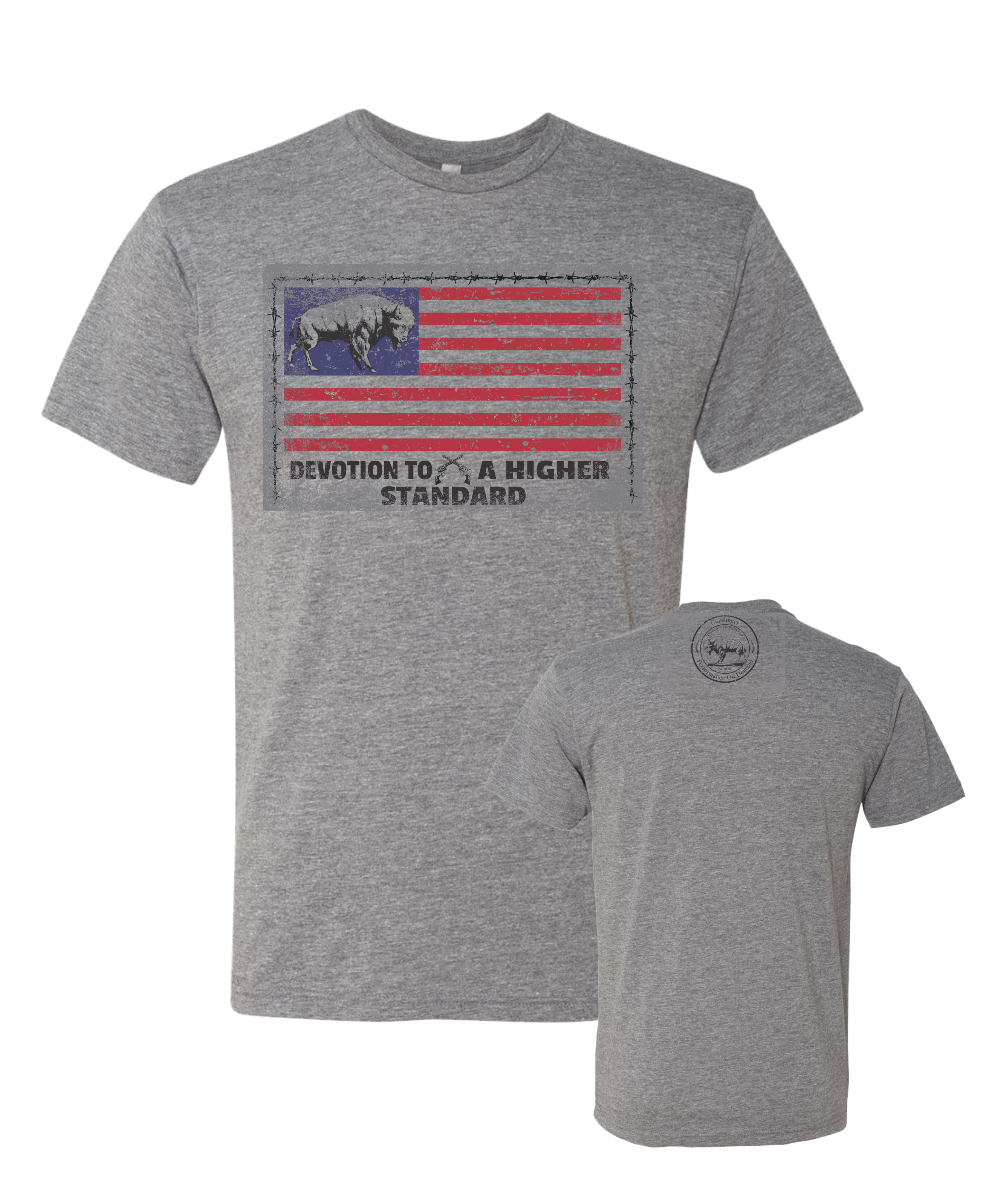 Bison Flag - Distressed