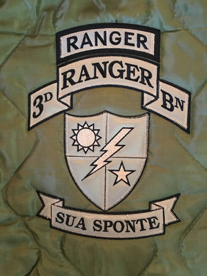 3d Ranger Battalion Poncho Liner -- Woobie!