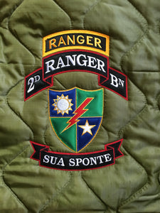 2d Ranger Battalion Poncho Liner -- Woobie!