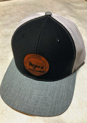 Leather Coin Trucker Hat