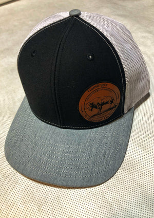 Leather Coin Trucker Hat