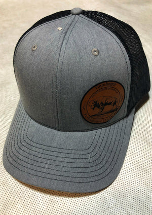 Leather Coin Trucker Hat