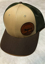 Leather Coin Trucker Hat