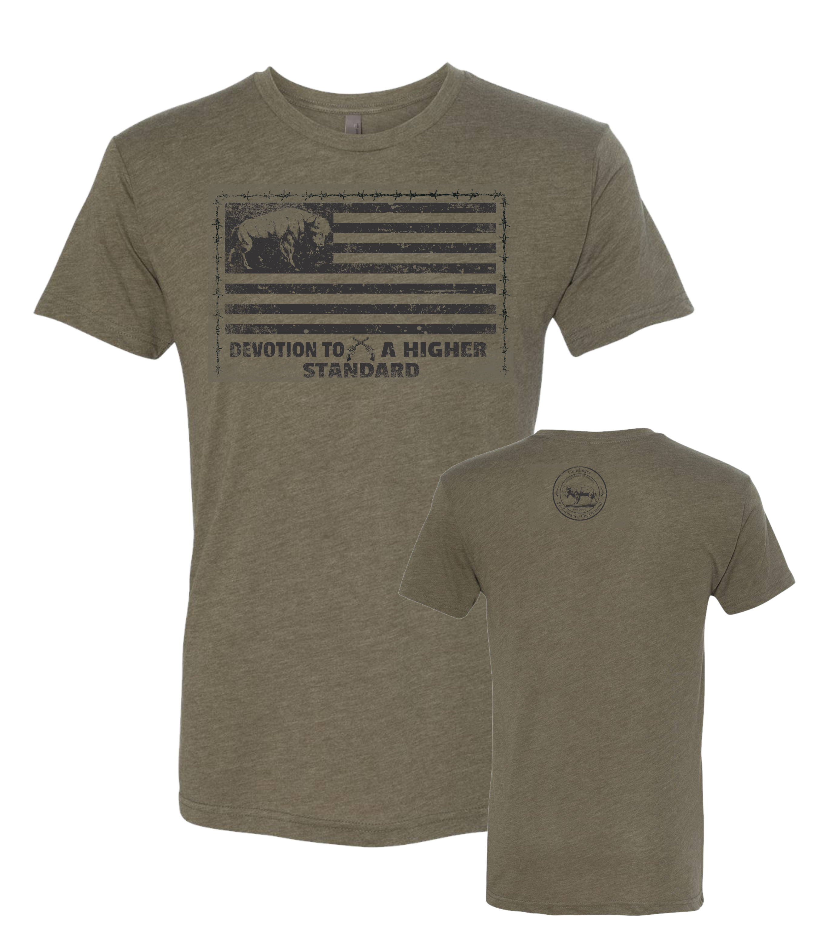 Bison Flag - Distressed