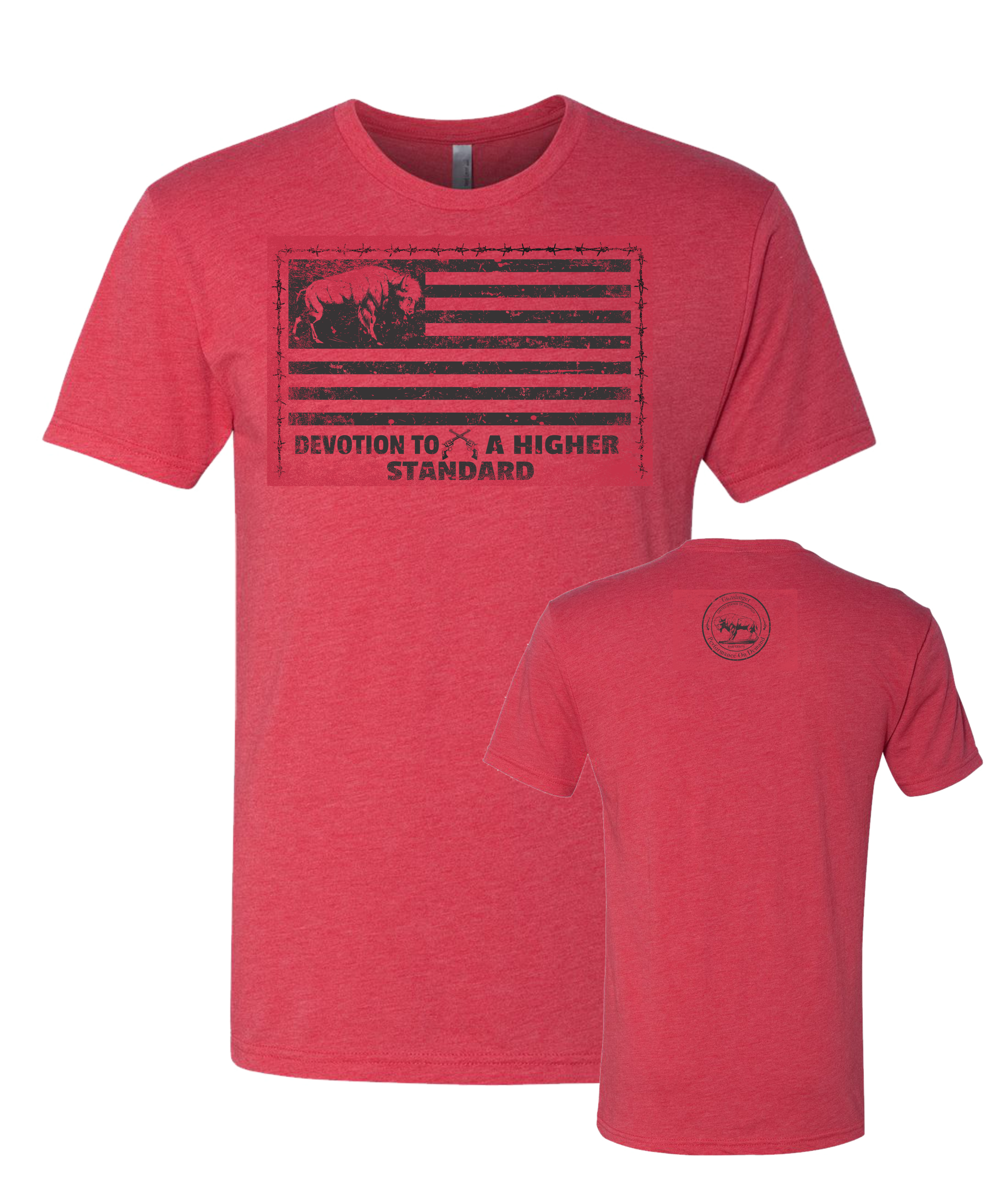 Bison Flag - Distressed