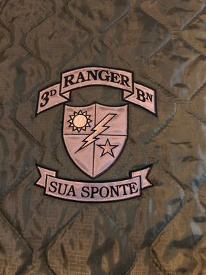 3d Ranger Battalion Poncho Liner -- Woobie!